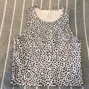 Cheetah tank top